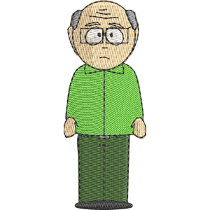 Herbert Garrison South Park Free Machine Embroidery Design