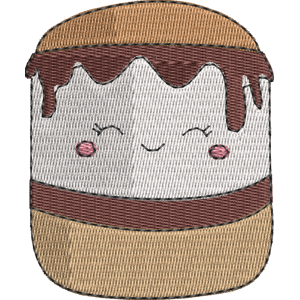 Carmelita the S_more Squishmallows Free Machine Embroidery Design