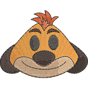 Timon Disney Emoji Blitz Free Machine Embroidery Design