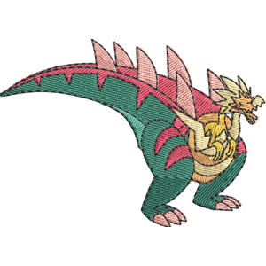 Dracozolt Pokemon Free Coloring Page for Kids