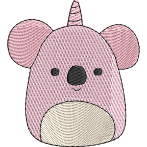 Bethany the Koalacorn Squishmallows Free Machine Embroidery Design