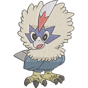 Rufflet Pokemon Free Coloring Page for Kids