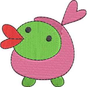 Kikotchi Tamagotchi Free Coloring Page for Kids