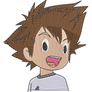 Tai Kamiya's Son Digimon Free Coloring Page for Kids