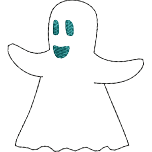 William the Ghost Didou Free Machine Embroidery Design