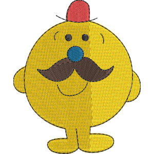 Mr Mo Mr Men Free Coloring Page for Kids