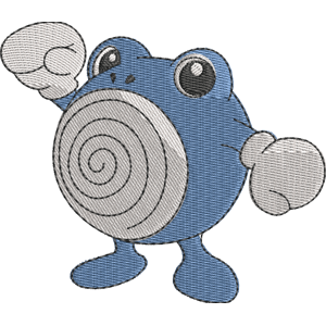 Poliwhirl Pokemon Free Coloring Page for Kids
