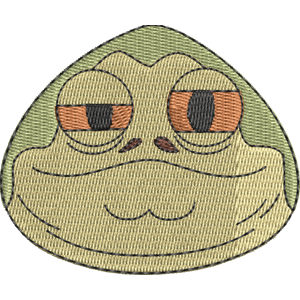 Jabba the Hutt Disney Emoji Blitz Free Machine Embroidery Design