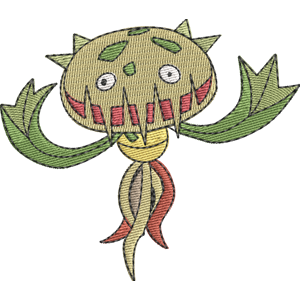 Carnivine Pokemon Free Coloring Page for Kids