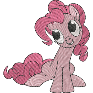 Pinkie Pie My Little Pony Friendship Is Magic Free Coloring Page for Kids