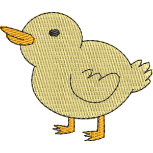 Baby Ducks Regular Show Free Machine Embroidery Design