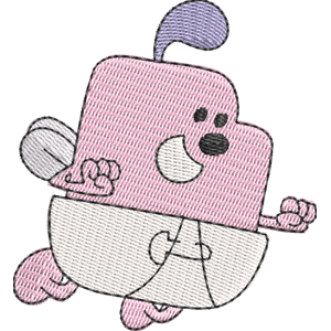 Cupid Wow! Wow! Wubbzy! Free Machine Embroidery Design