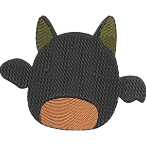 Binxie the Bat Squishmallows Free Machine Embroidery Design