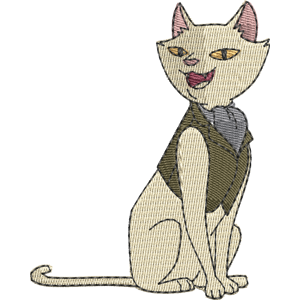 The Cat Infinity Train Free Machine Embroidery Design