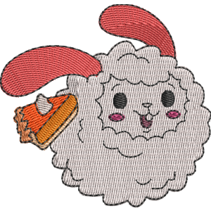 Noel the Bunny Pikmi Pops Free Machine Embroidery Design