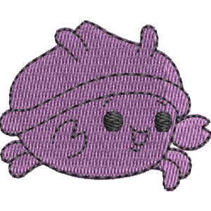 Pipis the Hermit Crab Pikmi Pops Free Machine Embroidery Design