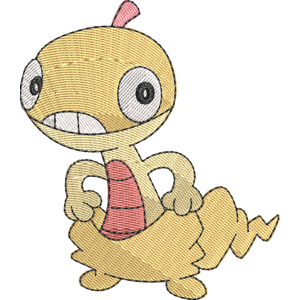 Scraggy Pokemon Free Coloring Page for Kids