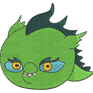 Dragon Pig Angry Birds Pigs Free Machine Embroidery Design