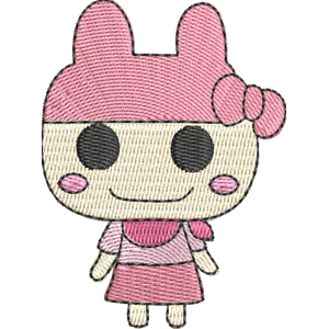Mamametchi Tamagotchi Free Coloring Page for Kids