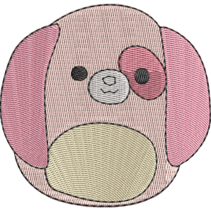 Chasen the Dog Squishmallows Free Machine Embroidery Design