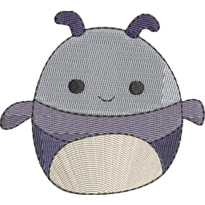 Axel the Beetle Squishmallows Free Machine Embroidery Design