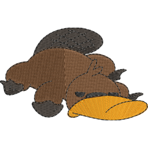 Platypus Camp Camp Free Machine Embroidery Design