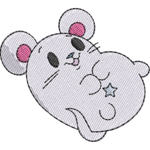 Luna the Mouse Pikmi Pops Free Machine Embroidery Design