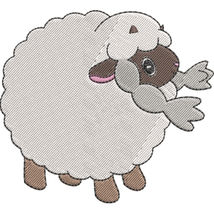 Wooloo Pokemon Free Coloring Page for Kids
