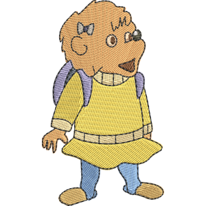 Sally Beary The Berenstain Bears Free Coloring Page for Kids