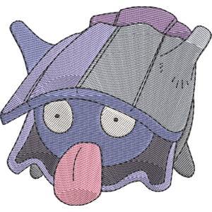 Shellder Pokemon Free Coloring Page for Kids