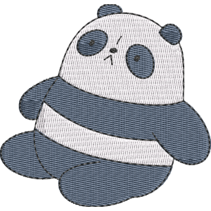 Panda 2 We Bare Bears Free Machine Embroidery Design