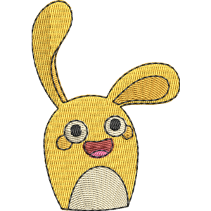 Yellow Hemka Hanazuki Free Machine Embroidery Design