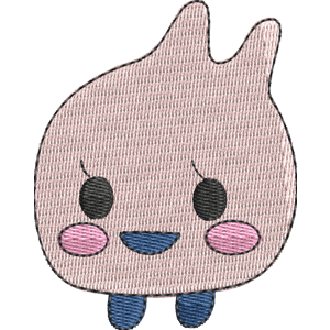 Ufufutchi Tamagotchi Free Machine Embroidery Design