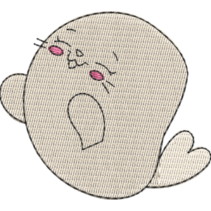 Wawa the Seal Pikmi Pops Free Machine Embroidery Design