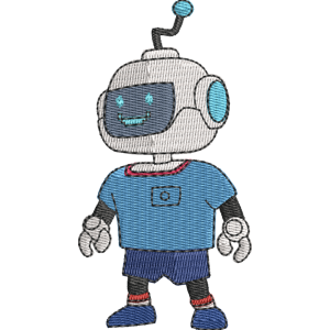 Japan Robot Stumble Guys Free Machine Embroidery Design