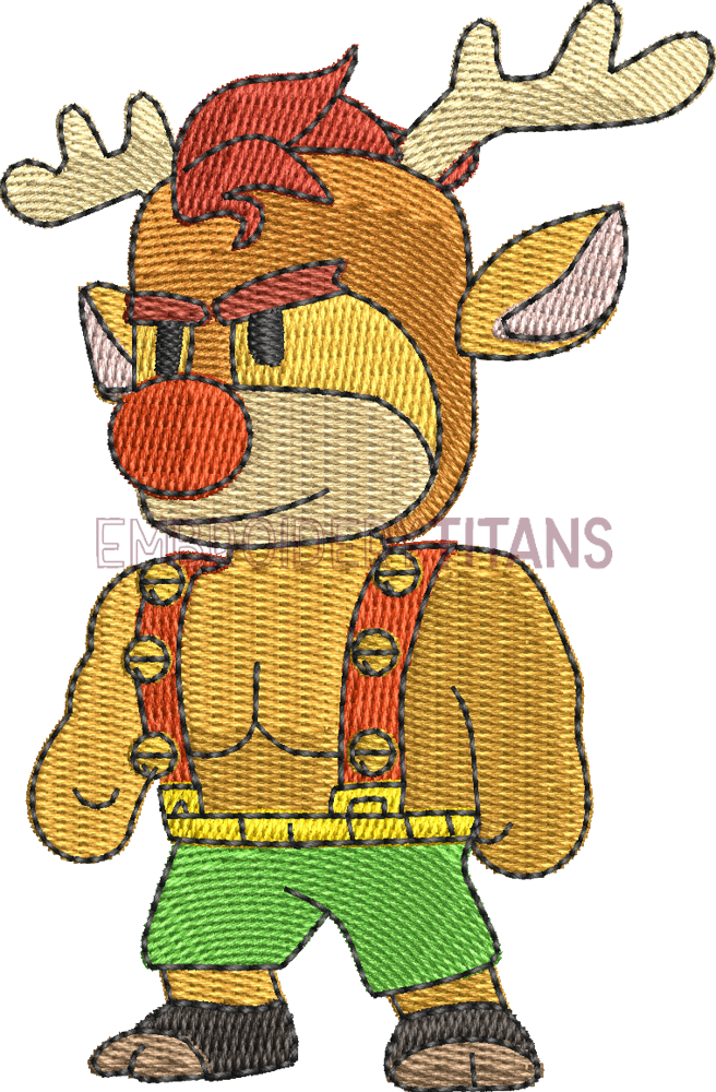 Jacked Rudolph Stumble Guys