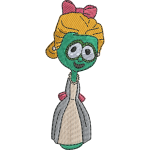 Eloise VeggieTales in the City Free Coloring Page for Kids