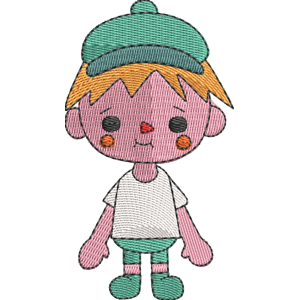 Lil' Riff Toca Life World Free Machine Embroidery Design