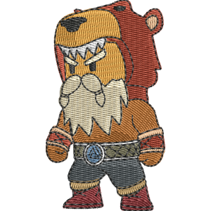 Berserker Stumble Guys Free Machine Embroidery Design