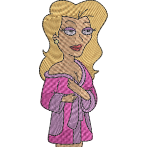 Svetlana American Dad! Free Machine Embroidery Design