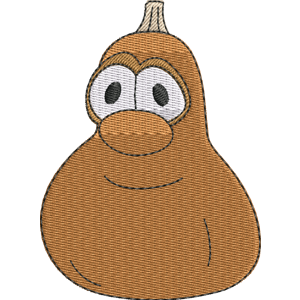 Jimmy Gourd VeggieTales in the City Free Coloring Page for Kids