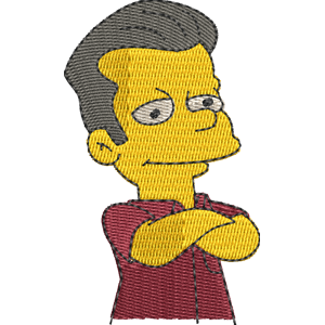 Billy Eichner Simpsons Free Machine Embroidery Design