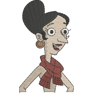 Ms. Murawski Milo Murphy Law Free Machine Embroidery Design