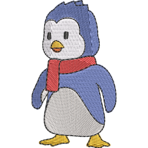 Chilly Penguin Stumble Guys Free Machine Embroidery Design