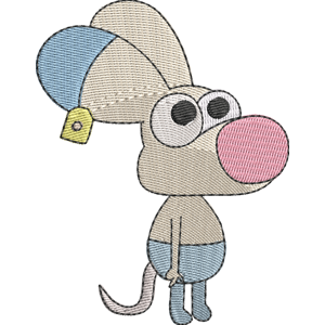 Mouse Boy Girl Dog Cat Mouse Cheese Free Coloring Page for Kids