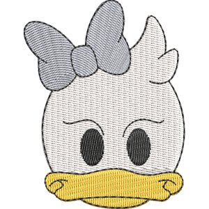 Daisy Duck Disney Emoji Blitz Free Coloring Page for Kids