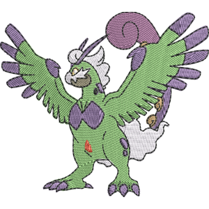 Tornadus Therian Forme Pokemon Free Coloring Page for Kids