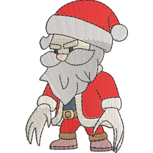 Santa Claws Stumble Guys Free Machine Embroidery Design