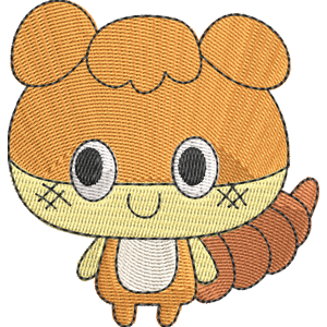 Koronetchi Tamagotchi Free Machine Embroidery Design