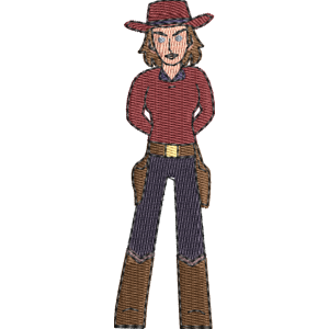 Trixie Nomad of Nowhere Free Machine Embroidery Design